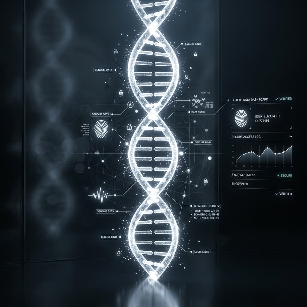 Secure health infrastructure visualization